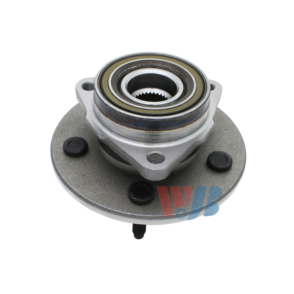 WJB 2 Front Wheel Hub Bearing Assembly FitFord F-150 4WD 2-Wheel ABS 2000-1997