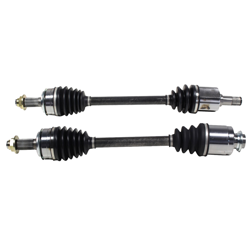 Pair CV Axle Joint Assembly Front For Honda Accord Auto Trans EX Coupe3.5L 6 Cyl