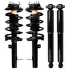 For 2000 - 2005 Ford Focus Wagon Front Struts & Coil Spring Rear Shocks