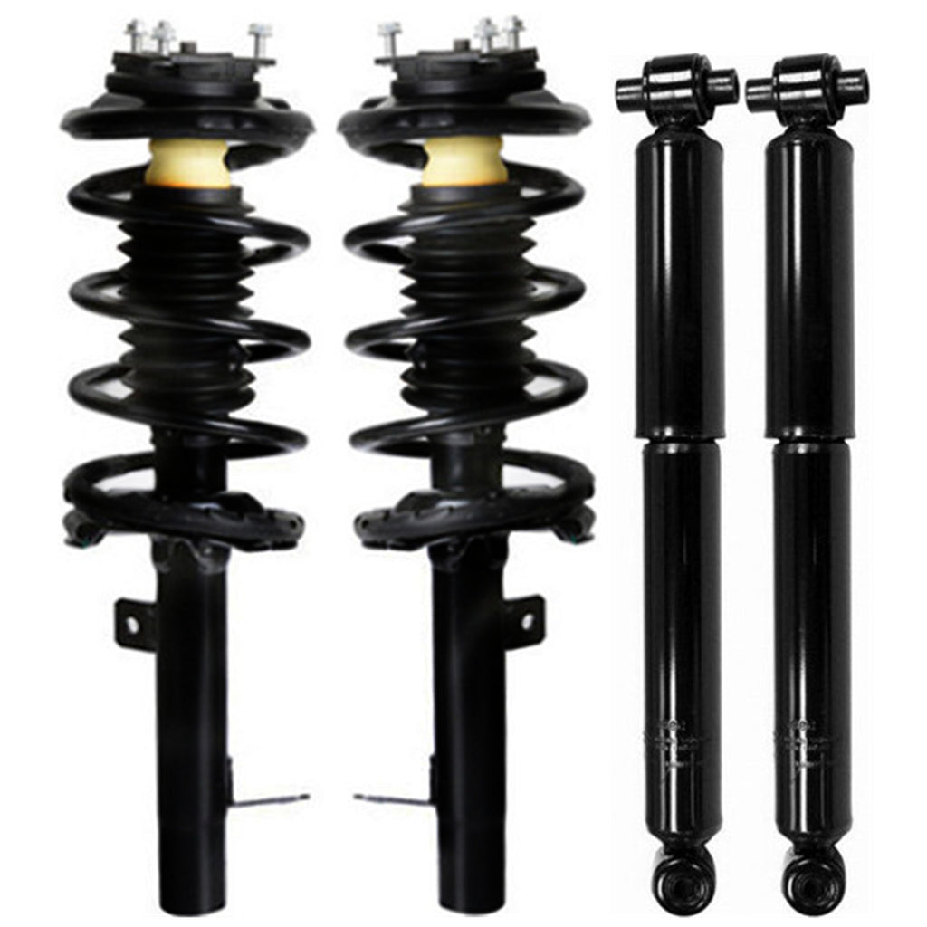 For 2000 - 2005 Ford Focus Wagon Front Struts & Coil Spring Rear Shocks