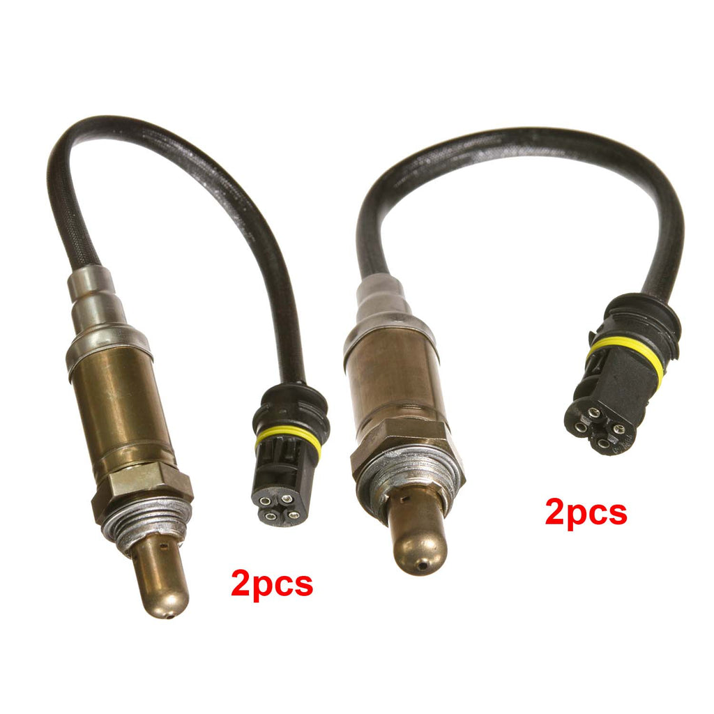 4Pcs Upstream + Downstream O2 Oxygen Sensor For Mercedes-Benz Ml55 Ml320 Ml430