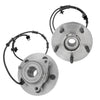 Pair Front Wheel Hub Bearing 515073 For 20-06 Dodge Ram 1500 Pickup RWD 4WD ABS