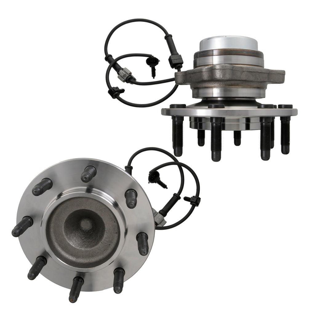 GSP Pair Front Wheel Hub Bearing Assembly For Chevy Express GMC Savana 8 Stud