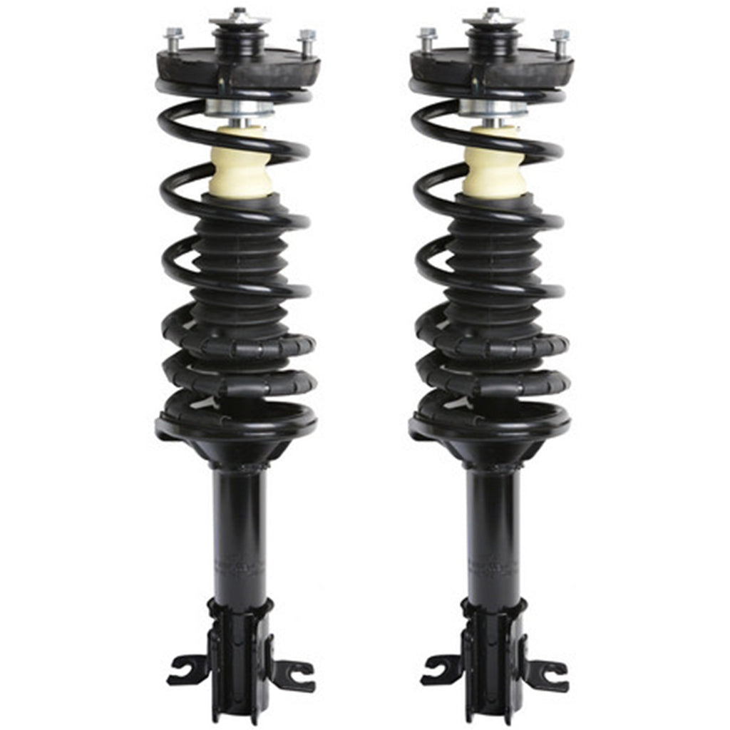 Rear Pair Complete Strut Assembly & Coil Spring for 1991 - 1996 Ford Escort