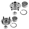 New Pair Front Wheel Hub Bearing Repair Kit Assembly For Ford Focus 2011-2009