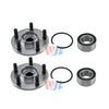 WJB 2 Front Wheel Hub Repair Kit Bearing Assembly FitDodge Plymouth Neon 99-95