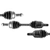 Pair CV Axle Joint Assembly Front For Nissan Altima GLE XE Sedan Auto Trans 2.4L