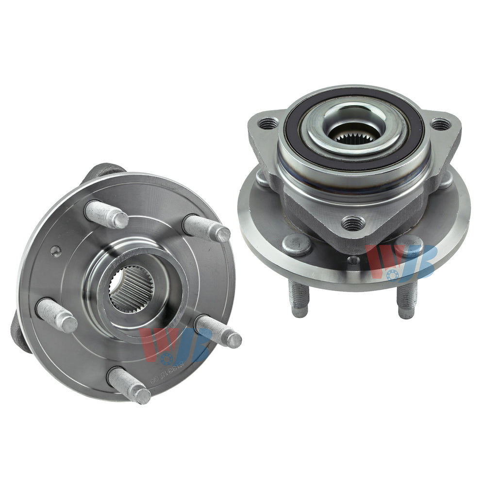 Brand New WJB 2 Front Wheel Hub Bearing Assembly Fit2011-2015 Chevrolet Cruze