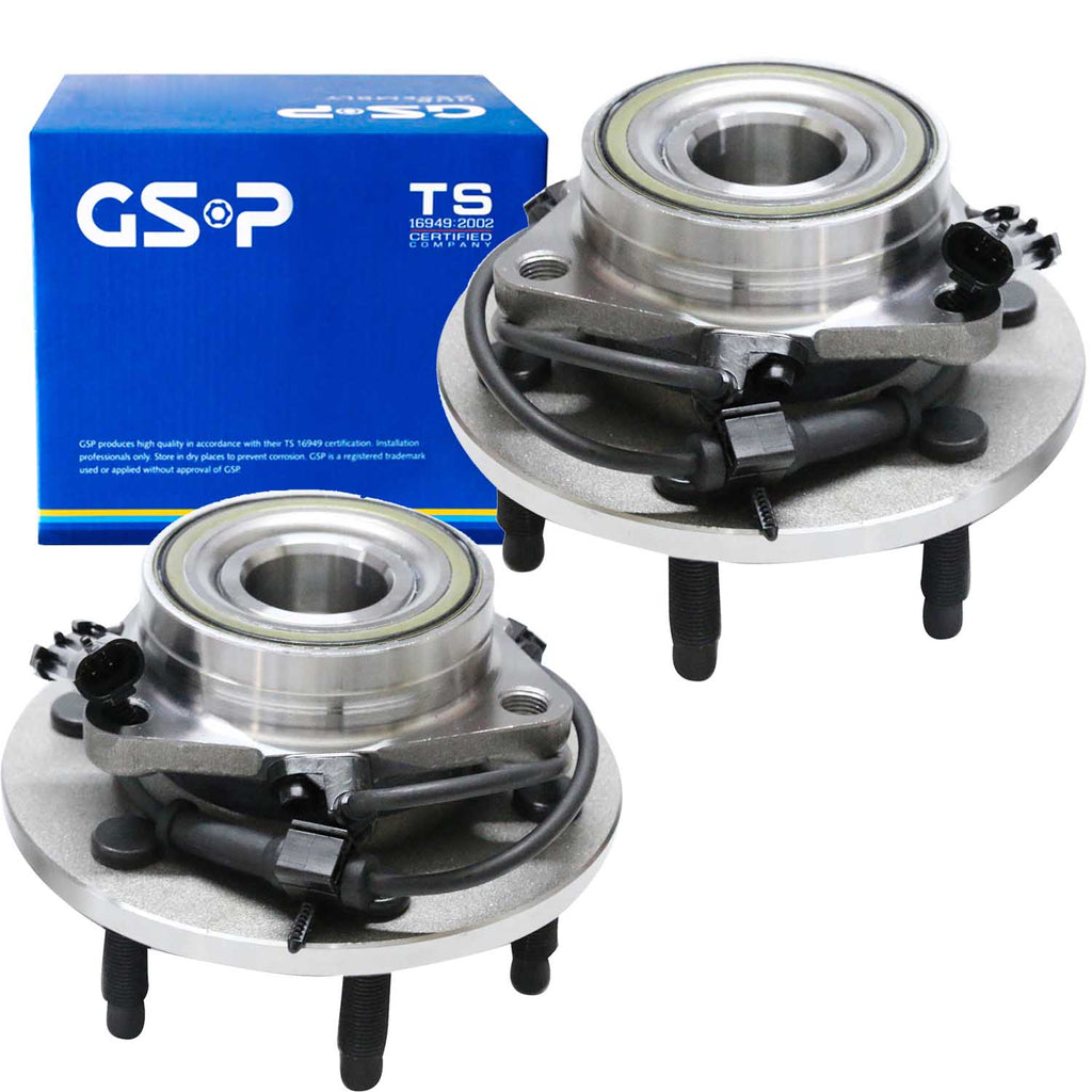 GSP Pair Front Wheel Hub bearing For 1999-2011 Cadillac Chevy Express GMC Yukon