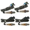 4Pcs Upstream + Downstream O2 Oxygen Sensor For Cadillac Xlr V8-4.6 2006-2005