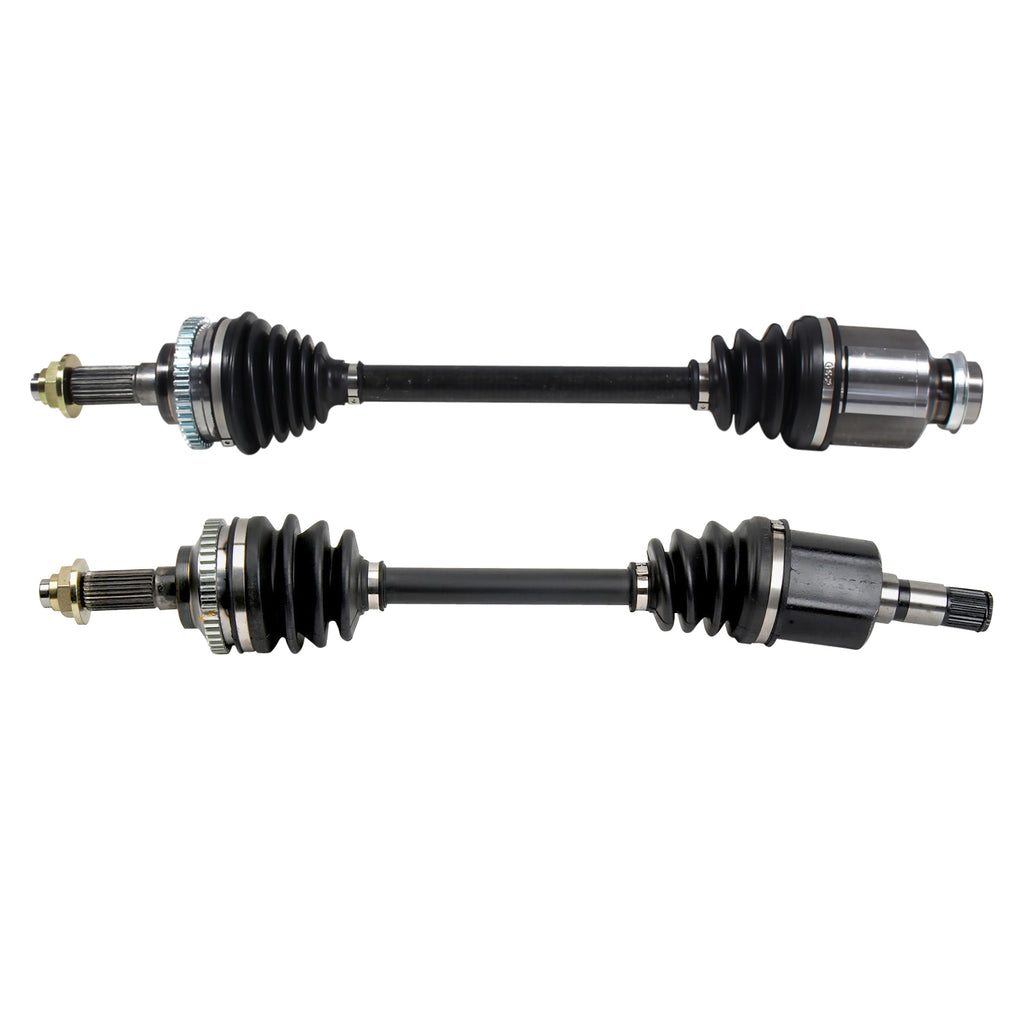 Pair CV Axle Joint Assembly Front For Mazda Protege Standard Trans 1.8L V6 95-98