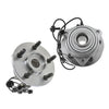 Pair Front Left Wheel Hub Bearing Assembly For Jeep Liberty 5 Lugs ABS 02-07