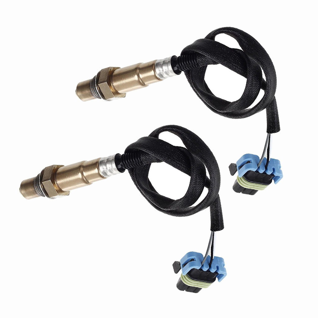 2Pcs Downstream O2 Oxygen Sensor For Buick Cadillac Chevrolet GMC Saturn V6 V8