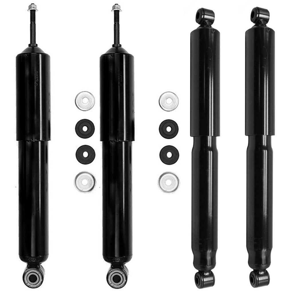 4x Front Rear Shocks for Ford F-350 F-250 RWD 1992 1993 1994 1995 1996 1997