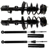 For 2004 - 2006 Toyota Sienna 8 Passenger Seat Front Complete Struts Rear Shocks