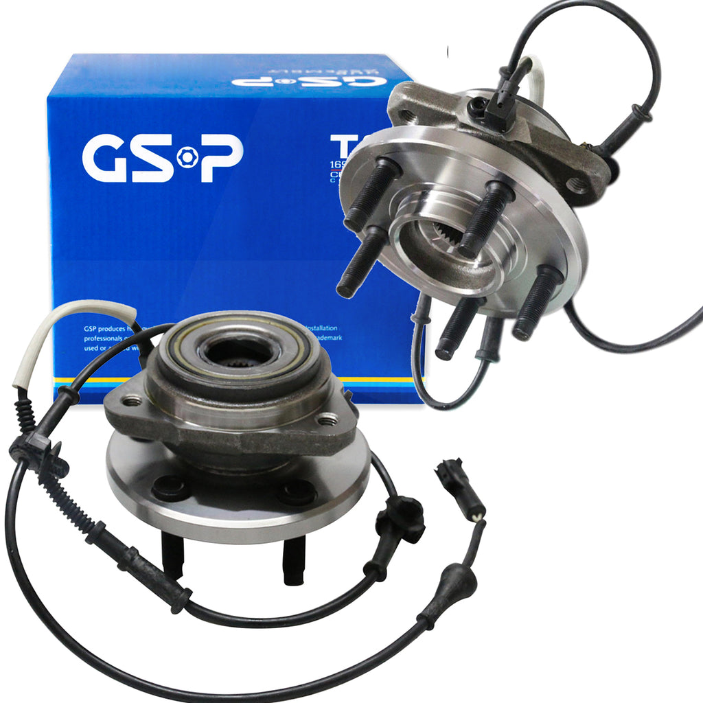 GSP Pair Front Hub Bearing Assembly for 00-02 Ford Ranger Mazda B3000 B4000 4WD