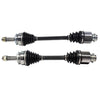 Pair CV Axle Joint Assembly Front For Lancer Evolution Sedan 2.0L 4 Cyl 03-06