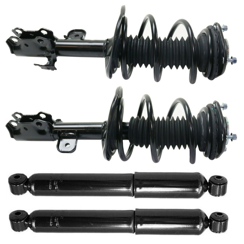 For Toyota RAV4 3.5L 2006 - 2012 Front Struts & Coil Spring Assembly Rear Shocks