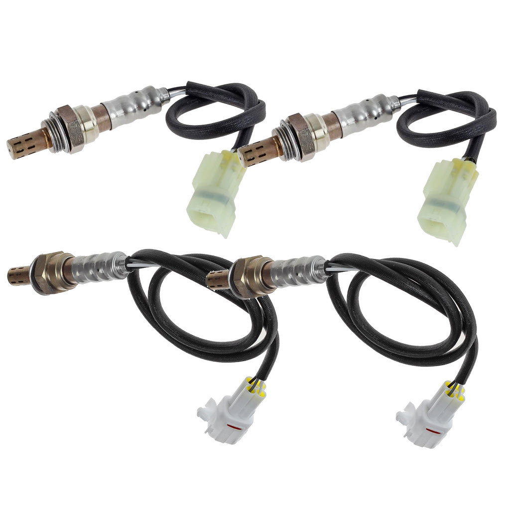 4Pcs Upstream + Downstream O2 Oxygen Sensor For Suzuki Grand Vitara Xl-7 2.7L