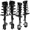 For 2008 2009 2010 Toyota Highlander 4WD Front Rear Complete Struts Coil Spring