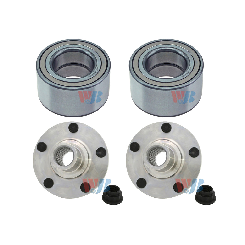 Pair Front Wheel Hub Bearing Assembly Fit Lexus ES330 ES350 Camry Toyota FWD