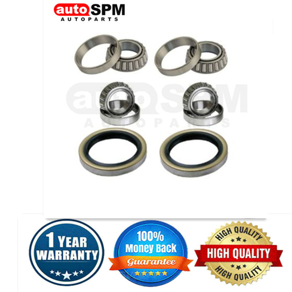 Pair Front Wheel Bearing & Race Set &Seal Kit Assembly Fit Suzuki Samurai SJ410