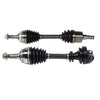 Pair CV Axle Joint Assembly Front For Saab 9-3 93 Turbocharged 2.0L I4 1999-2002