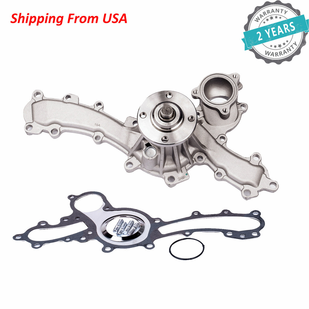 Engine Water Pump Fit Toyota Tundra 4Runner Tacoma FJ Cruiser w/ Metal Gasket