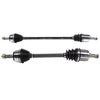 Pair CV Joint Axle Assembly Front For Honda Civic CRX HF Coupe 1.5L I4 1988-1991