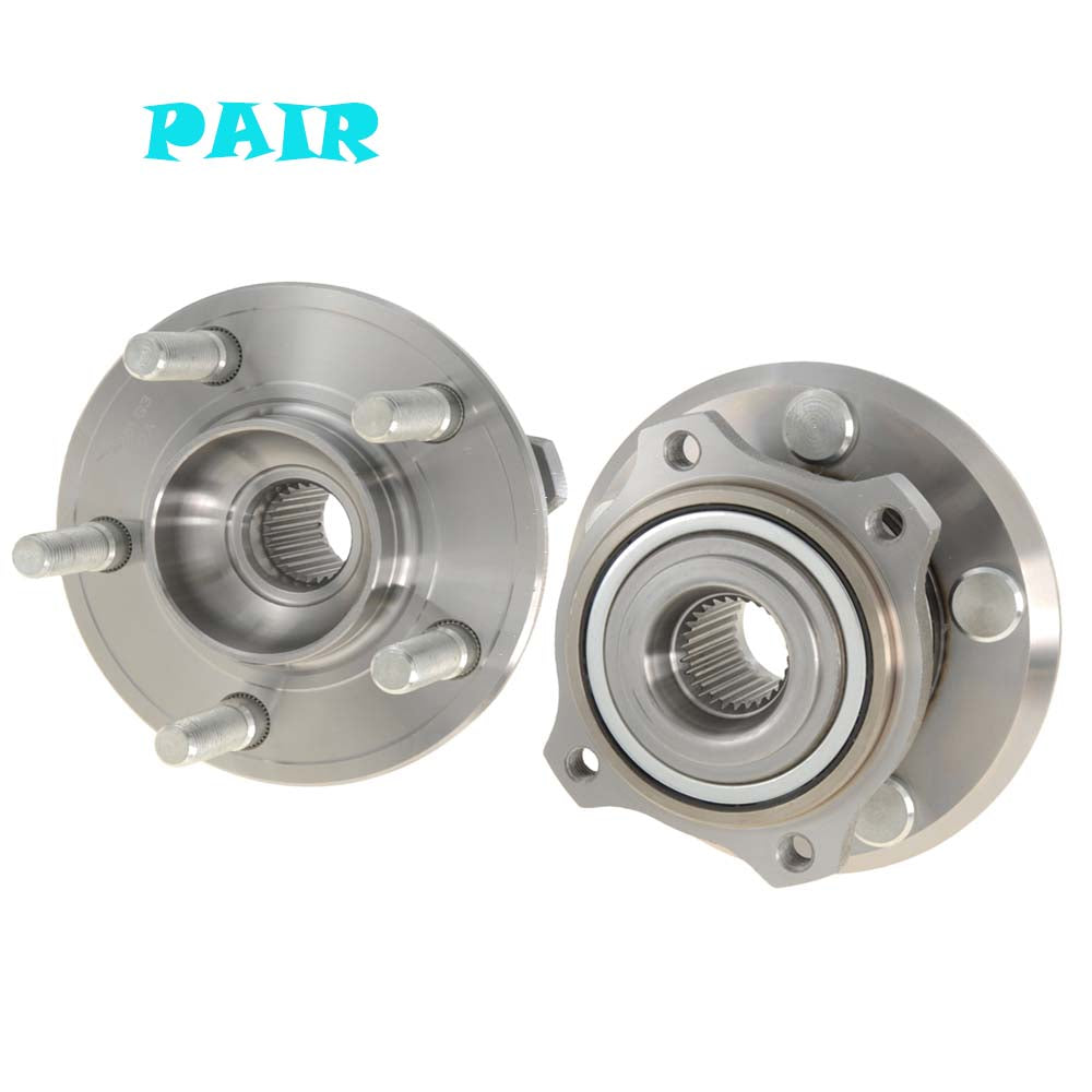 New Pair Rear Wheel Hub Bearing Assembly For Chevy 300 RWD Dodge Magnum Charger