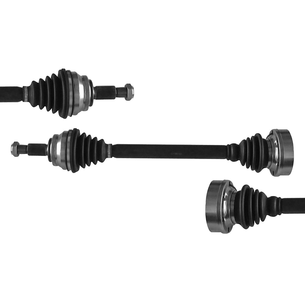 Pair CV Axle Joint Assembly Front For Audi 5000 Sedan Auto Trans 2.2L 2.0L 84-88