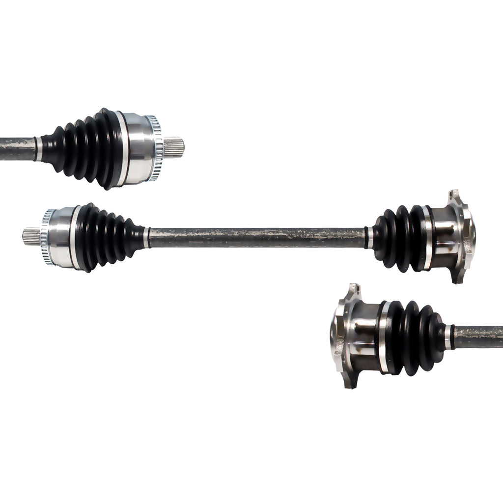 Pair CV Axle Joint Assembly Front For Passat GLS FWD Manual Trans Turbo 1.8L I4