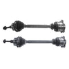 Pair CV Axle Joint Assembly Front ForAudi A6 Quattro Manual Trans 3.0L 05-06