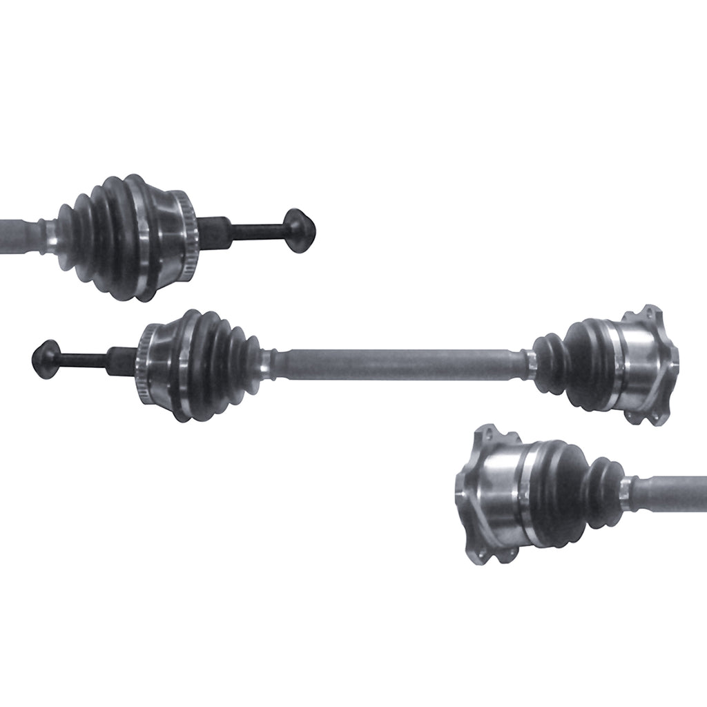 Pair CV Axle Joint Assembly Front ForAudi A6 Quattro Manual Trans 3.0L 05-06