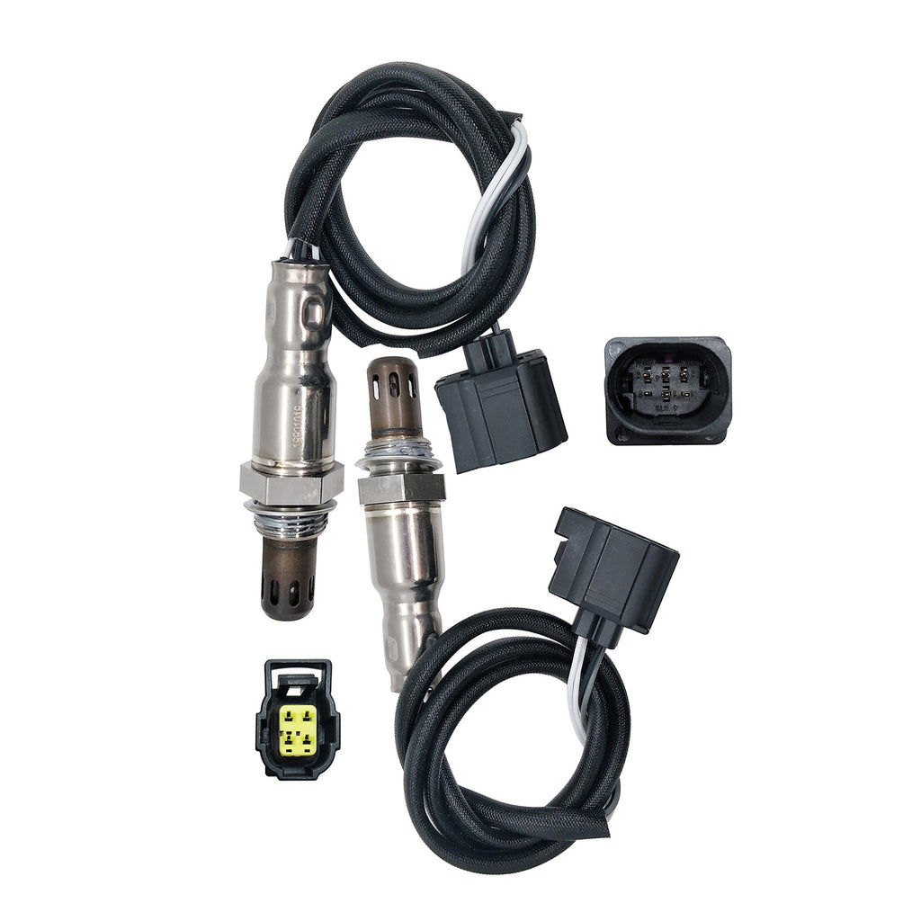 2Pcs O2 Oxygen Sensor Upstream & Downstream For Mercedes-Benz C250 SLK250 1.8L