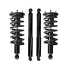 NEW 2PCS Front Strut Assembly+2PCS Rear Shock For NISSAN TITAN 2006 2011