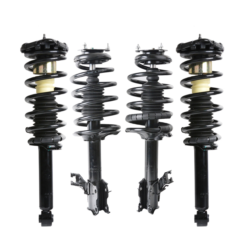 For 2002 - 2006 Nissan Sentra excl SE-R Spec Front Rear Complete Struts Assembly