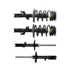 For 2004 2005 2006 TOYOTA CAMRY Front Strut Assembly & Rear Bare Struts