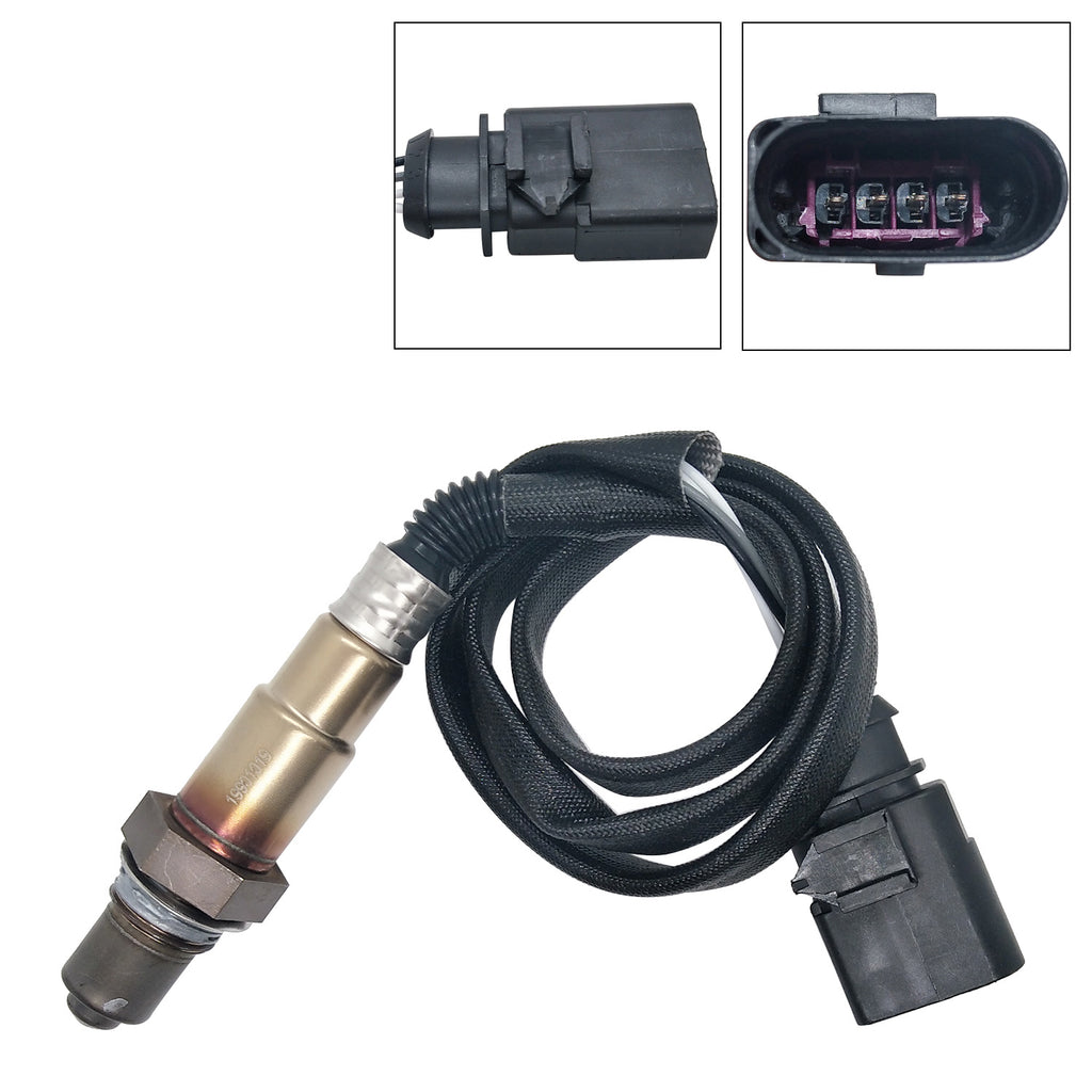 2Pcs Oxygen Sensor Upstream & Downstream For 2010-2009 Audi A4 A4 Quattro 2.0L