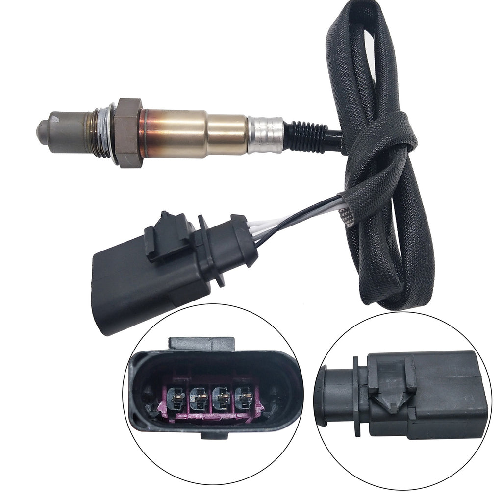 2Pcs Oxygen Sensor Upstream & Downstream For 2010-2009 Audi A4 A4 Quattro 2.0L