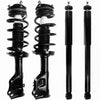 For 2006-2011 Honda Civic Coupe Front Quick Complete Struts & Rear Shocks Set