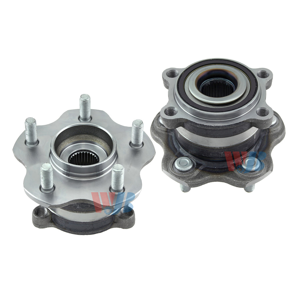 WJB 2 Rear Wheel Hub Bearing Assembly FitNissan Murano AWD 3.5L 6 Cyl 13-09