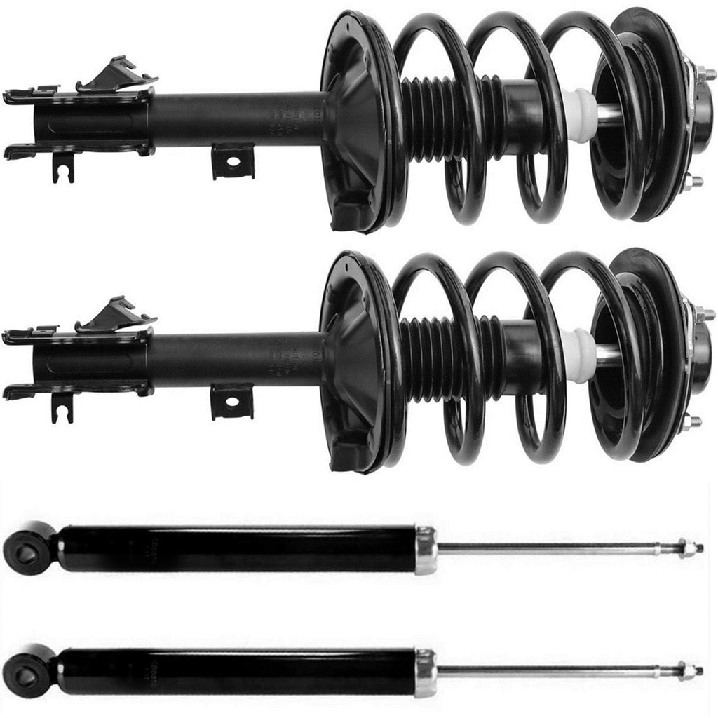 For 2003 - 2007 Nissan Murano Front Complete Struts & Coil Springs Rear Shocks