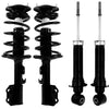 Front Strut Assembly & Rear Pair Bare Struts For 2003 - 2006 TOYOTA MATRIX AWD