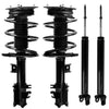 For 2007 - 2012 Nissan Altima 2.5L Front Rear Struts Shocks & Coil Spring