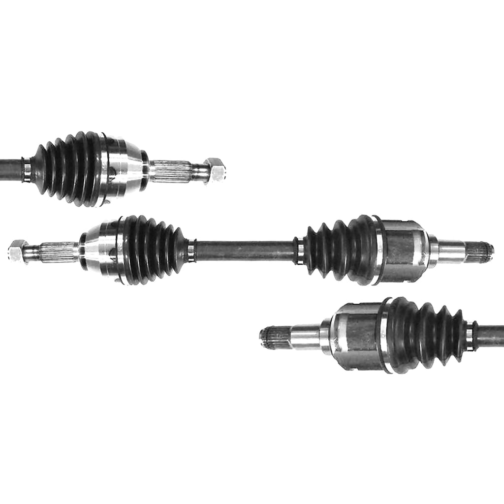 Front Pair CV Axle Shaft Assembly For Nissan Altima Hybrid Auto Trans CVT 2.5L