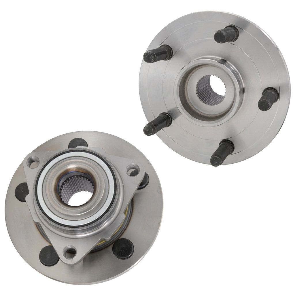 GSP Pair Front Wheel Hub Bearing Assembly For Dodge Ram 1500 PickUp RWD ABS