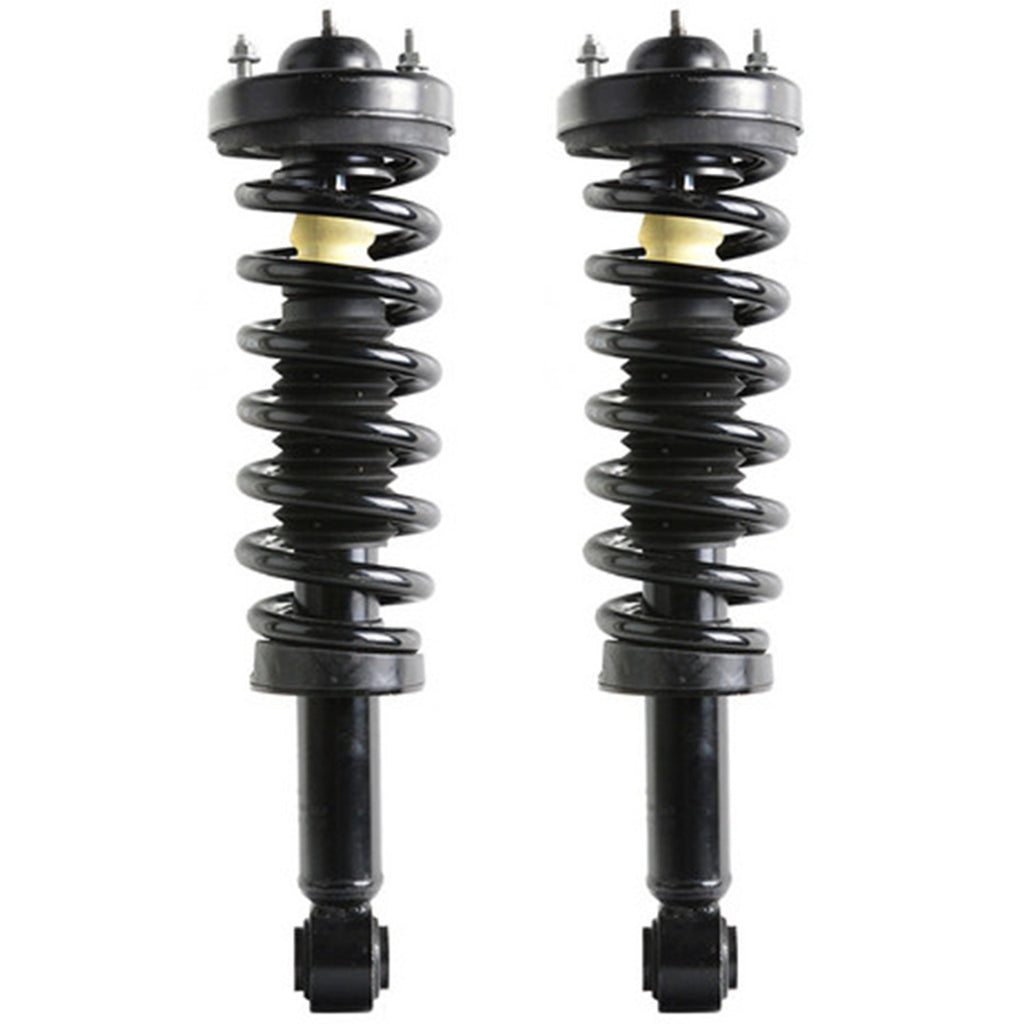 Pair Front Complete Strut Assembly for 2009 - 2013 Ford F-150 RWD