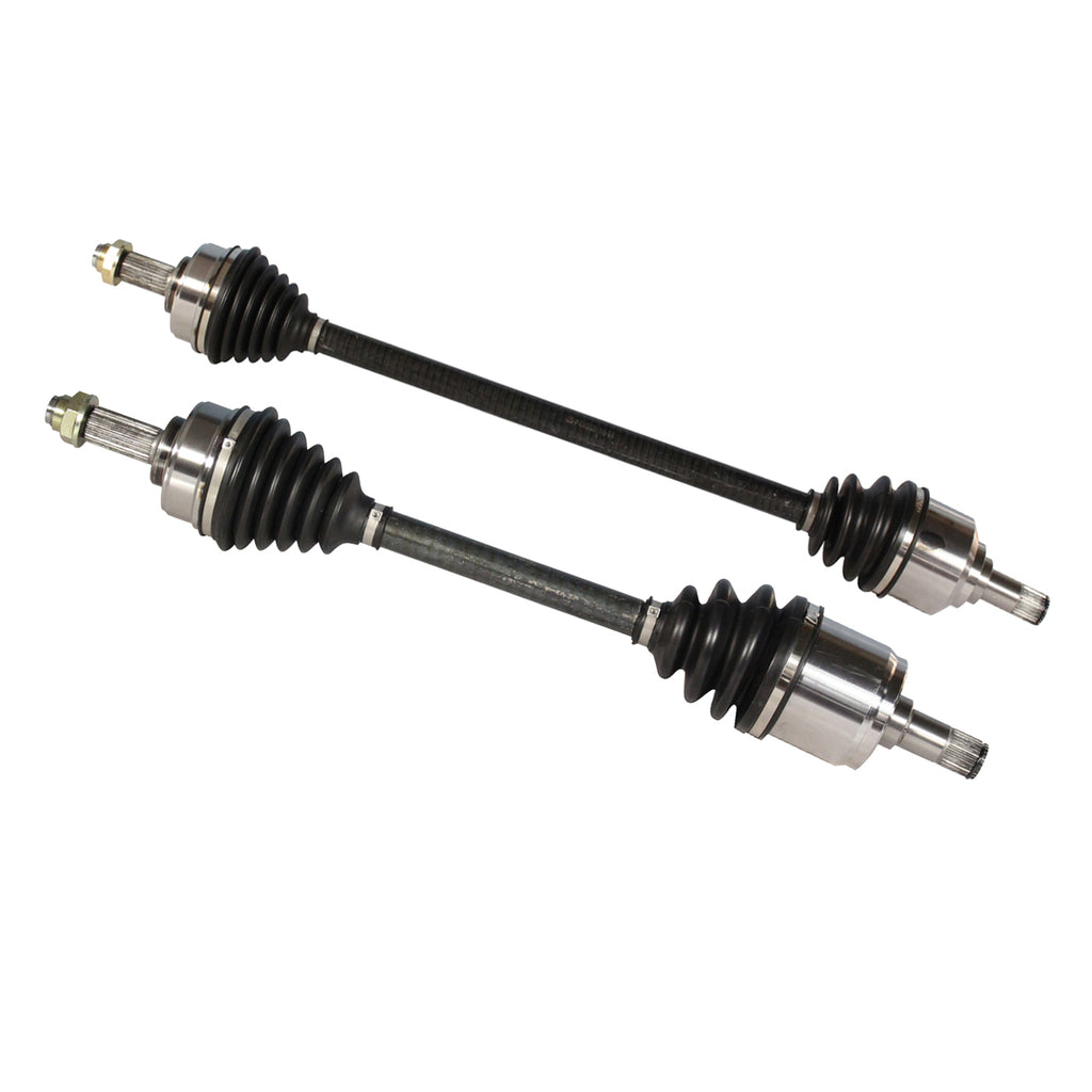 Pair CV Axle Joint Assembly Front ForHonda Accord Manual Trans Except SE-i I4