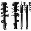 For 2006 - 2012 Nissan Versa Hatchback Front Struts & Coil Spring Rear Shocks